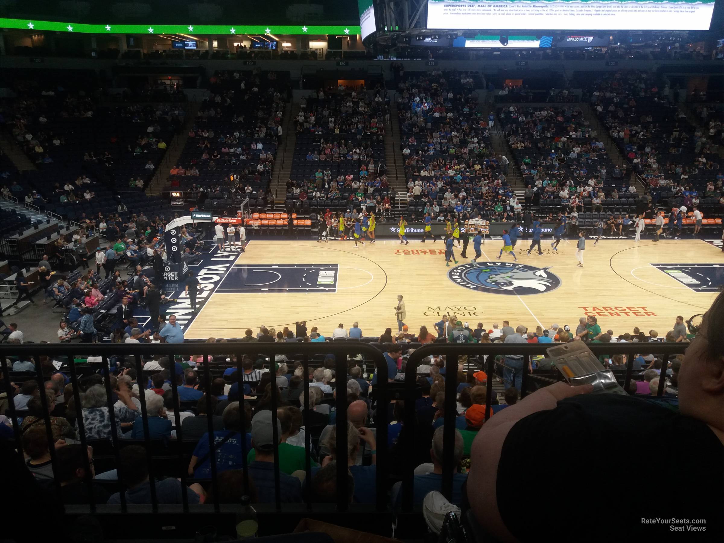 Section 112 at Target Center Minnesota Timberwolves